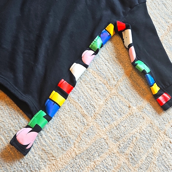 Stella McCartney Kids STELLA LOGO Sweater Dress Black Size 3 - Picture 5 of 12